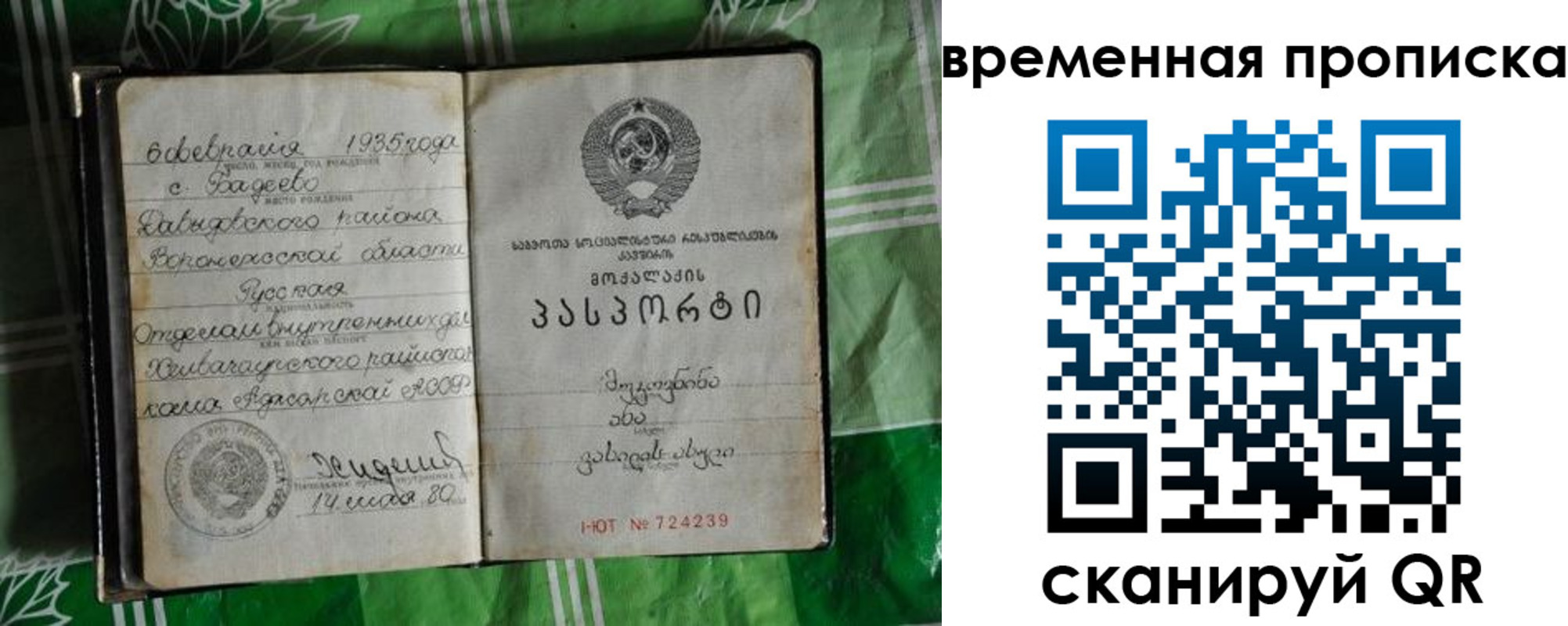 прописка в Болхове